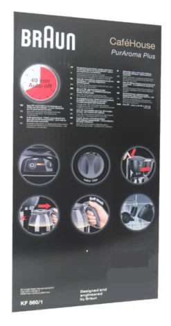 BRAUN Kaffeemaschine KF 560/1 Schwarz 18 BRAUN Kaffeemaschine KF 560/1 Schwarz -KaffeeGlück Angebote 41616b6fb26645fd2c515464ecc33e7b