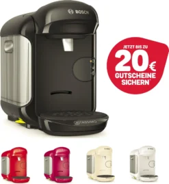 Bosch Tassimo Vivy2 Kapselmaschine TAS1401, Kompaktes Design, Vollautomatisch, Geeignet Für Alle Tassen - Pink 23 Bosch Tassimo Vivy2 Kapselmaschine TAS1401, Kompaktes Design, Vollautomatisch, Geeignet Für Alle Tassen - Pink -KaffeeGlück Angebote 4244ed08c3df617137ff1959cc27ad02