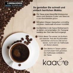 Fakir Kaave Mokkamaschine Easy One Touch Steuerung, 735 W, Silber -KaffeeGlück Angebote 4404cbb02a1156e0ca2fd02b0ddc93c5