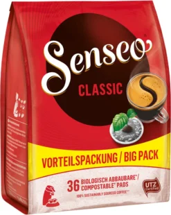 SENSEO Pads Classic UTZ 10 X 36 Getränke Pads Vorratspackung -KaffeeGlück Angebote 497f054c10c34204f679122a1adeedb6