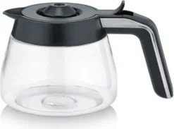 SEVERIN FILKA Vollautomat Für Filterkaffee Mit Glaskanne KA 4850 Aus Edelstahl, Matt-schwarz Edelstahl-gebürstet -KaffeeGlück Angebote 4b2a29141f92f6d8e55e9357968edeff