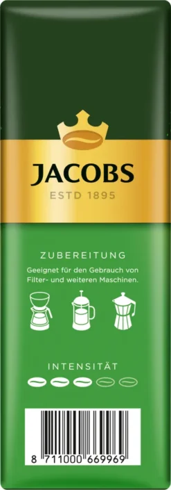 Jacobs Filterkaffee Auslese Klassisch | Gemahlen | 500g -KaffeeGlück Angebote 4d607b8a1ec5f7ec3e7fce083e6f745e