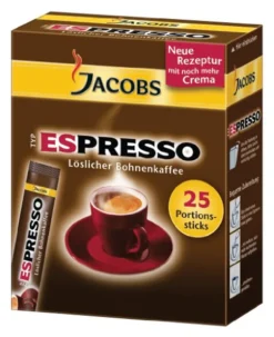 Jacobs Typ Espresso Sticks | Löslicher Kaffee | 25 Portionen 17 Jacobs Typ Espresso Sticks | Löslicher Kaffee | 25 Portionen -KaffeeGlück Angebote 4feca1606d5d54166f130180113afcce