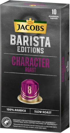 JACOBS Kapseln Barista Editions Character Roast 8 10x10 Nespresso®* Kompatibel -KaffeeGlück Angebote 51eb8cf0eced3168b70ac3a184c54cf5