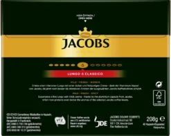 JACOBS Kapseln Nespresso®* Kompatible 2 X 40 Lungo 6 Classico + 2 X 40 8 Intenso XXL-Packs - Insgesamt 160 Getränke -KaffeeGlück Angebote 51fd7e886c5334ca4c699a1d395a45b0 1