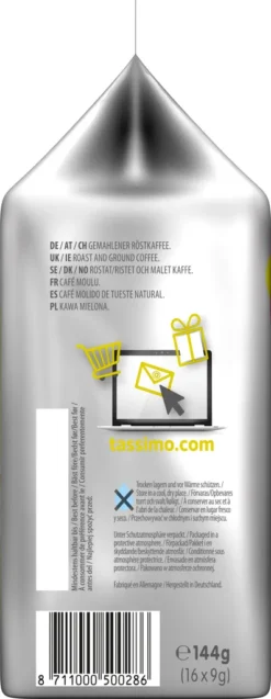 Tassimo Jacobs Krönung XL | 16 T Discs, Kaffeekapseln -KaffeeGlück Angebote 5445d26b8eeb534958b26853f6d94e35