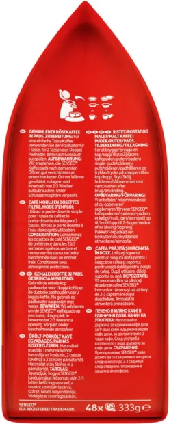 SENSEO Pads Classic Senseopads 4x48 Getränke Kaffeepads XXL Pack + 1 Senseo Dose -KaffeeGlück Angebote 54d18f1c373f8fa1e295a768e676b931 1