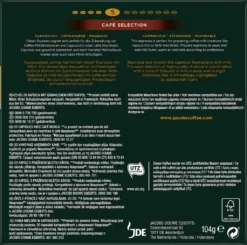 Jacobs Café Selection, Kaffeekapseln, Nespresso Kompatibel, Kaffee, 20 Kapseln á 5.2 G -KaffeeGlück Angebote 55268bd2be3a591e9f4be32c9d98b697