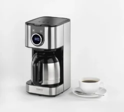 CASO Selection C12 - Design-Kaffeemaschine Für Bis Zu 12 Tassen Kaffee, 1,5 L Wassertank, Edelstahlgehäuse, Warmhaltefunktion, Timer, Inkl. Permanentfilter -KaffeeGlück Angebote 559a656c20682d7cd89f1b3c4e4e7b54