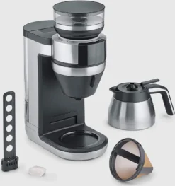 SEVERIN FILKA Vollautomat Für Filterkaffee Mit Thermokanne KA 4851 Aus Edelstahl, Matt-schwarz Edelstahl-gebürstet 19 SEVERIN FILKA Vollautomat Für Filterkaffee Mit Thermokanne KA 4851 Aus Edelstahl, Matt-schwarz Edelstahl-gebürstet -KaffeeGlück Angebote 55abe5d708703aaef630eeb0deb0e6f3