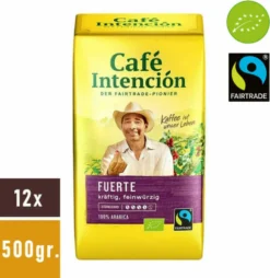 Café Intención Ecológico Fuerte | Fairtrade | Gemahlen | 500g -KaffeeGlück Angebote 5716b460bbb6a22097643994ddb6d20f