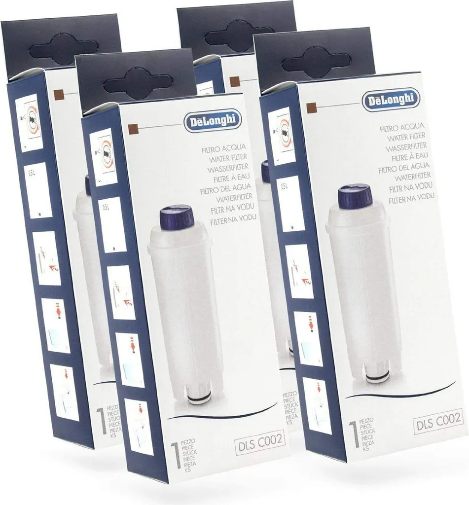 De'Longhi 4x DeLonghi DLS C002 Wasserfilter Für ESAM, ECAM, BCO EC Kaffeevollautomaten 3 De'Longhi 4x DeLonghi DLS C002 Wasserfilter Für ESAM, ECAM, BCO EC Kaffeevollautomaten – Bild 3