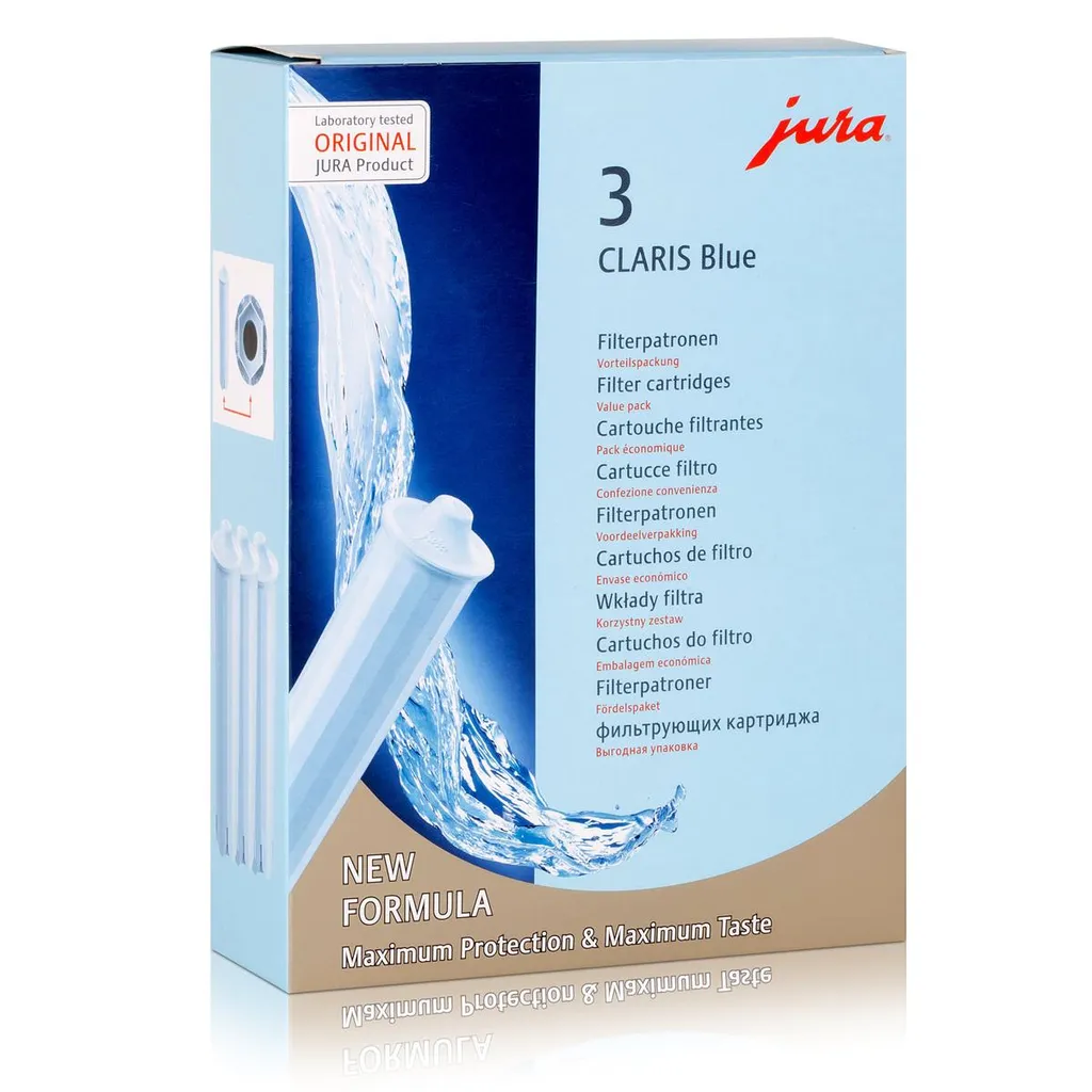 Jura Claris Plus Blue Filterpatrone 3er Pack 1 Jura Claris Plus Blue Filterpatrone 3er Pack