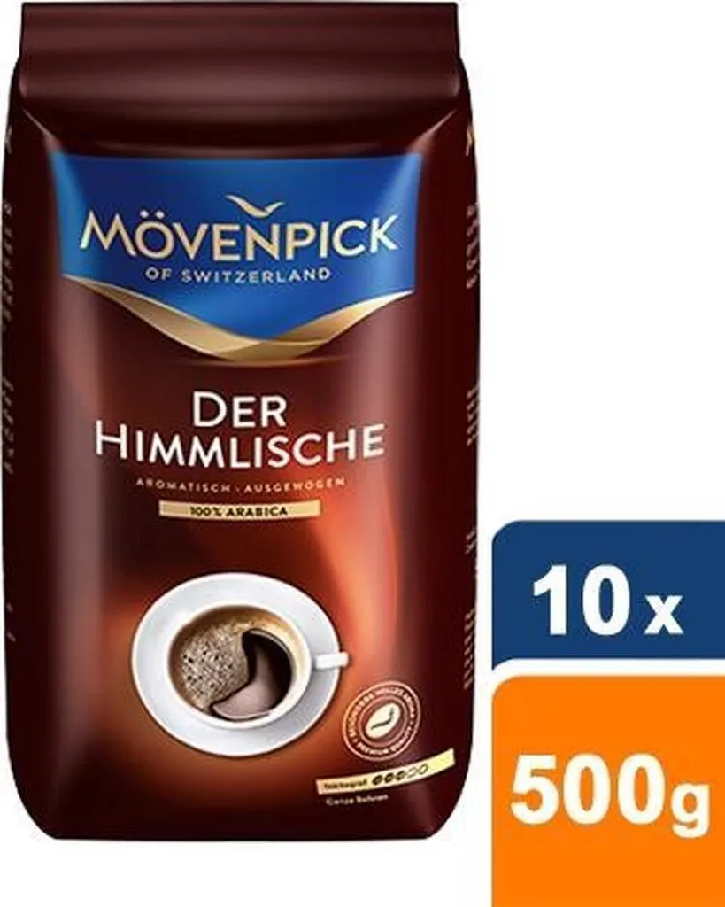 Sparpaket DER HIMMLISCHE Von Mövenpick, 10x500g Bohnen 2 Sparpaket DER HIMMLISCHE Von Mövenpick, 10x500g Bohnen – Bild 2