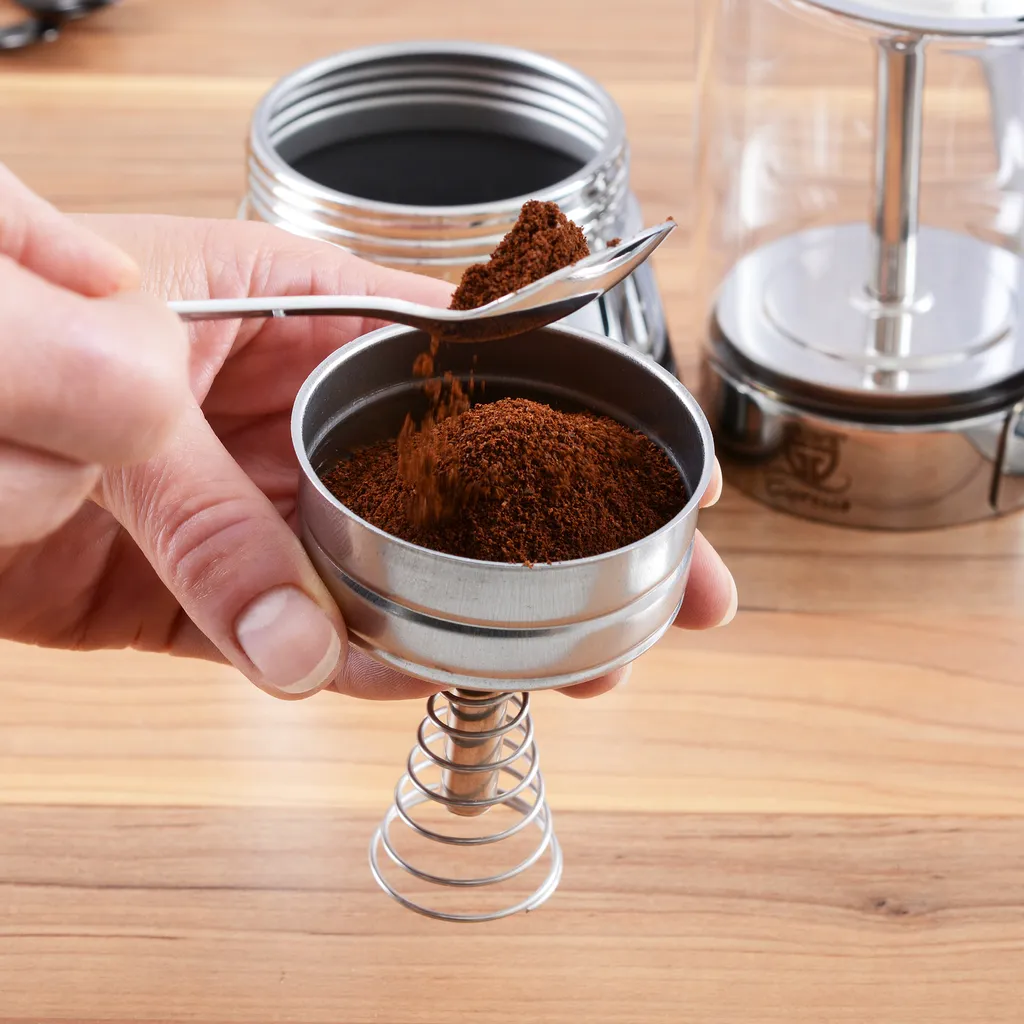 GRÄWE Espressokocher Mit Glaskanne, 6 Tassen 10 GRÄWE Espressokocher Mit Glaskanne, 6 Tassen – Bild 10