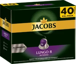 JACOBS Kapseln Lungo Intenso 5 X 40 Nespresso®* Kompatible Kaffeekapseln -KaffeeGlück Angebote 5ffed38f268b5adcf1b22ac951b000a6