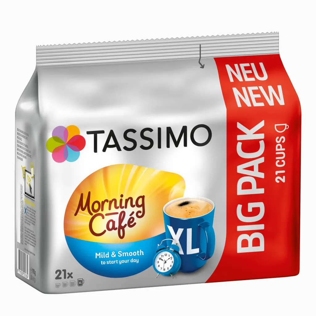 TASSIMO Morning Café XL Mild & Smooth, Kaffeekapseln, XL 21er 3 TASSIMO Morning Café XL Mild & Smooth, Kaffeekapseln, XL 21er – Bild 3