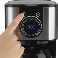 BEEM FRESH-AROMA-SWITCH Filterkaffeemaschine - Thermo Edelstahl 1 L Thermoskanne Bedienrad 24h-Timer 800 W Für 4-8 Tassen Kaffeemaschine Timer -KaffeeGlück Angebote 61d204e02bba4acb2b23b9a9364e5854