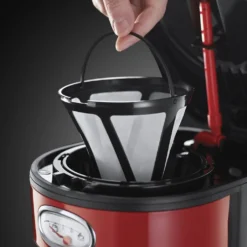 Russell Hobbs 21700-56 Retro Ribbon Red Kaffeemaschine -KaffeeGlück Angebote 6326c7096b863773c57b84cc29adb133