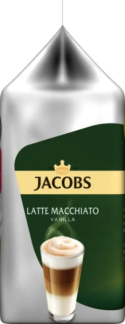 Tassimo Kapseln Jacobs Typ Latte Macchiato Vanilla | 8 Kaffeekapseln -KaffeeGlück Angebote 6407e7d4414c5ff6ebcc956cb1d29db4