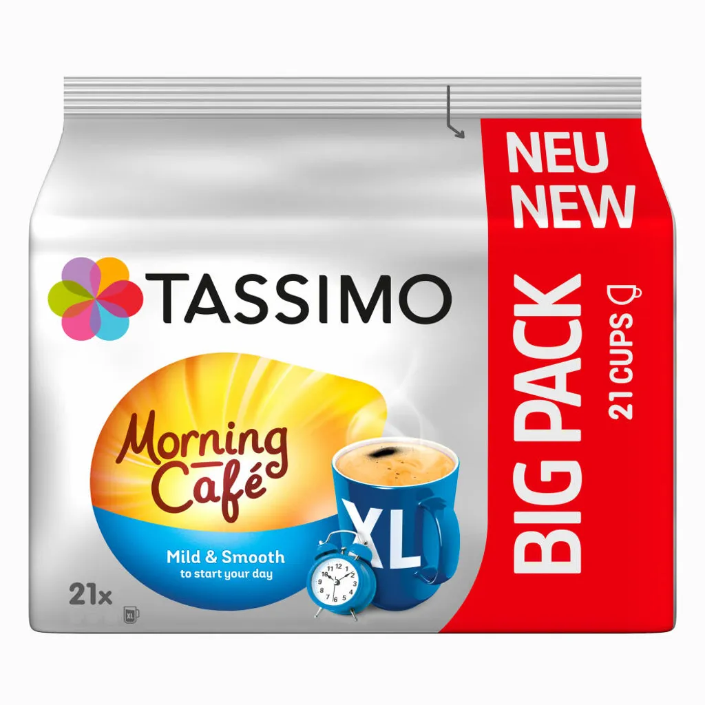 TASSIMO Morning Café XL Mild & Smooth, Kaffeekapseln, XL 21er 2 TASSIMO Morning Café XL Mild & Smooth, Kaffeekapseln, XL 21er – Bild 2