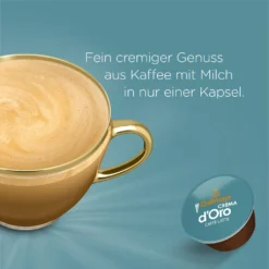 Nestlé® Nescafé Dolce Gusto Dallmayr Crema DOro Caffé Latte, Kaffeekapsel, Kaffee, 16 Kapseln -KaffeeGlück Angebote 6637d52bdcd30e6792e982dac3777a24