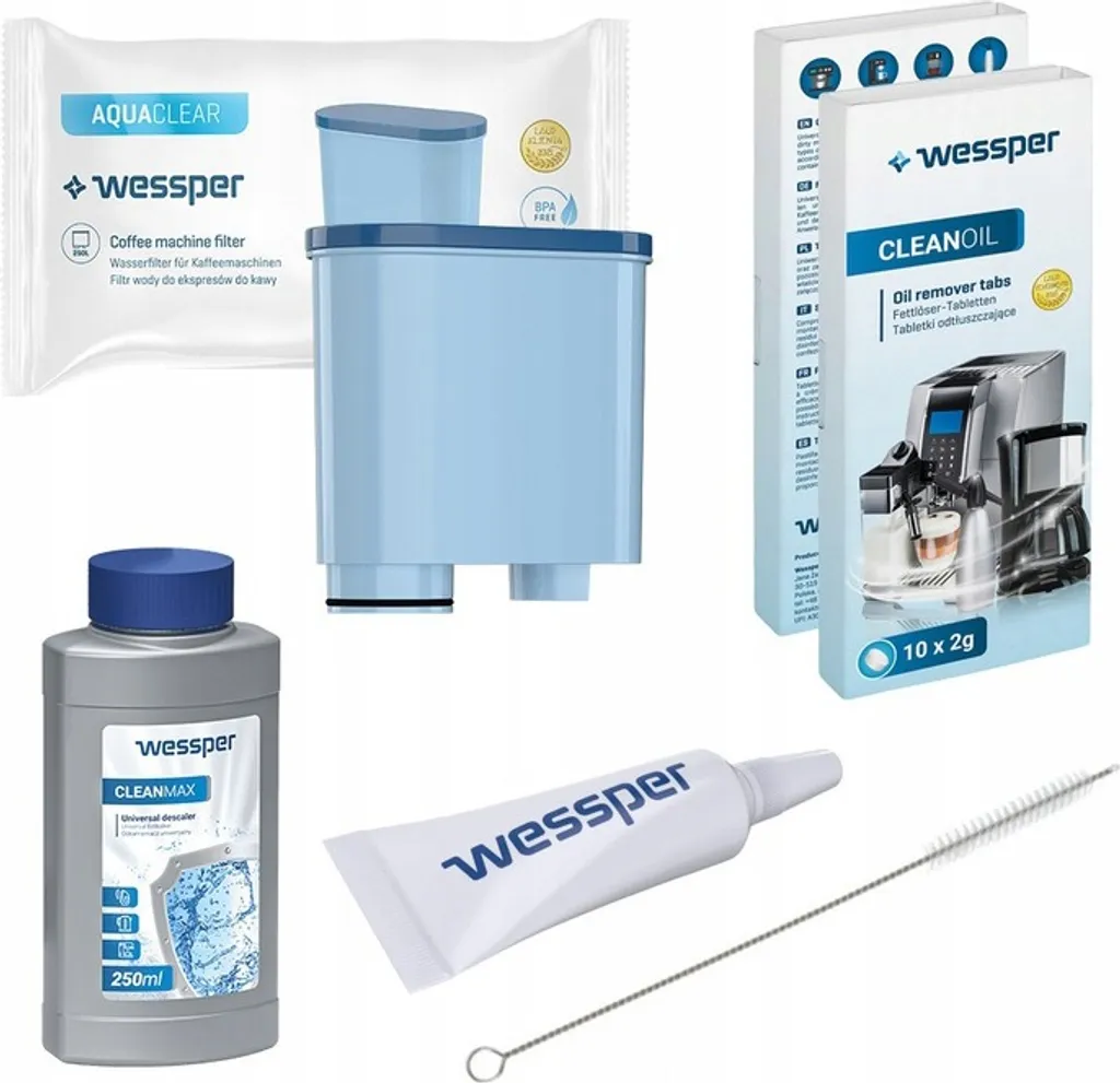 Kit Für Saeco Philips CA6903 CA6700 / 10 CA6704 Wasserfilter Entkalker Reinigungstabletten Reiniger Und Fett 1 Kit Für Saeco Philips CA6903 CA6700 / 10 CA6704 Wasserfilter Entkalker Reinigungstabletten Reiniger Und Fett