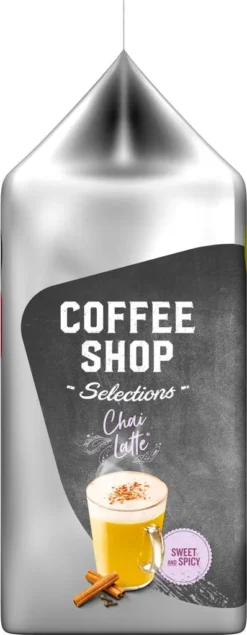 TASSIMO Coffee Shop Selections Chai Latte Tee T Discs Kapseln 5 X 8 Getränke -KaffeeGlück Angebote 69bb52cdc10bc23cc7b4e30fa5ee146b