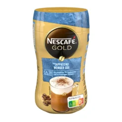 Nescafé® Nescafé Gold Typ Cappuccino Weniger Süß | 250g Dose 25 Nescafé® Nescafé Gold Typ Cappuccino Weniger Süß | 250g Dose -KaffeeGlück Angebote 6aa40e4ed53de0c9f00eda5269ed7131