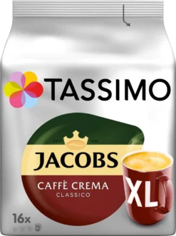 Bosch TASSIMO Vivy 2 Kapselmaschine Schwarz +20 EUR Gutschein** + 1 Caffè Crema Classico XL -KaffeeGlück Angebote 6abe8d0e1c58a3136966188fd0d518f8