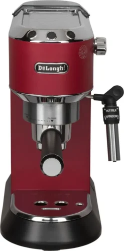 De'Longhi DeLonghi EC685.R Dedica Style Siebträger Espressomaschine Rot