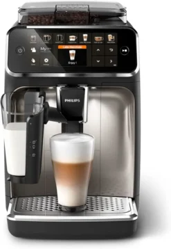 Does Not Apply Philips Series 5400 Kaffeevollautomat – Lattego Milchsystem, 12 Kaffeespezialitäten, Intuitives Display, 4 Benutzerprofile, Chrom (EP5447/90), Chrom / Einzigartig -KaffeeGlück Angebote 6b70c0712717885614b553083664a8bf