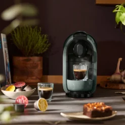 Tchibo Cafissimo Pure Kaffeemaschine Kapselmaschine Inkl. 30 Kapseln Für Caffè Crema, Espresso Und Kaffee, Arctic Green -KaffeeGlück Angebote 6ffc0bd38998dc93daf0fe86a6c9df66