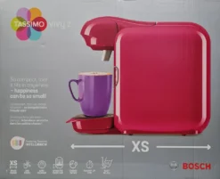 Bosch Tassimo Vivy2 Kapselmaschine TAS1401, Kompaktes Design, Vollautomatisch, Geeignet Für Alle Tassen - Pink 25 Bosch Tassimo Vivy2 Kapselmaschine TAS1401, Kompaktes Design, Vollautomatisch, Geeignet Für Alle Tassen - Pink -KaffeeGlück Angebote 710c937ae7ccbb08afbb913c91ca195a