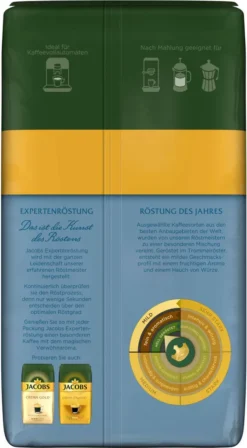JACOBS Kaffeebohnen Expertenröstung Crema Mild Röstung Des Jahres 2x1 Kg Bohnen 11 JACOBS Kaffeebohnen Expertenröstung Crema Mild Röstung Des Jahres 2x1 Kg Bohnen -KaffeeGlück Angebote 72706354a3f0e84c9bbb810a41161ecf
