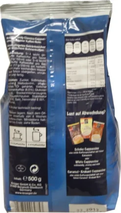 Krüger Family Cappuccino Classico | 500-g-Beutel 6 Krüger Family Cappuccino Classico | 500-g-Beutel -KaffeeGlück Angebote 733806c9dc0c1e6c477842c44ab0770c
