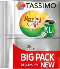 TASSIMO Kapseln Morning Café Filter XL T Discs 1 Packung - 21 Getränke Kaffeekapseln 13 TASSIMO Kapseln Morning Café Filter XL T Discs 1 Packung - 21 Getränke Kaffeekapseln -KaffeeGlück Angebote 77198c76d0f68c5018021672c2468ab5