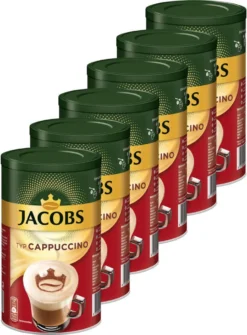 JACOBS Typ Cappuccino 6 X 400 G Dosen Feine Cremigkeit - Viel Schaum -KaffeeGlück Angebote 78531c8a7c62981108f61278ee6b4e92