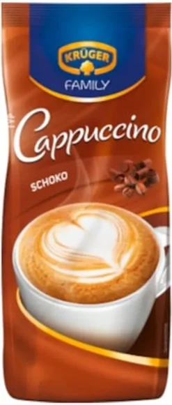 Krüger Family Cappuccino Schoko | 500-g-Beutel -KaffeeGlück Angebote 7b8fb6326e926376b5e37fe861197728