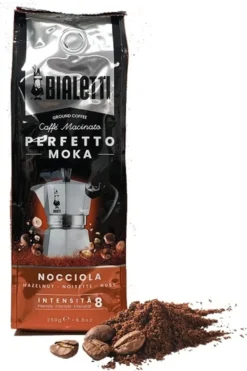 Bialetti Perfetto Moka Nocciola, Kaffee Gemahlen, Röstkaffee, Intensität 8, 250 G, 96080321 -KaffeeGlück Angebote 7bdf1a37b008b3d95b13560321260c8f