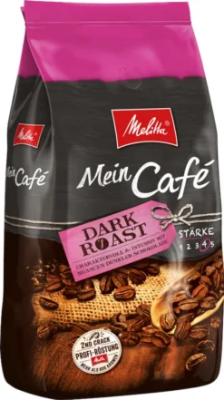 MELITTA Ganze Kaffeebohnen Mein Café Dark Roast 8x1 Kg Charaktervoll Intensiv -KaffeeGlück Angebote 7f6d2c2a7bfbd08eb44e0f353e8ffc3a