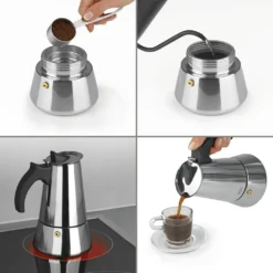 Espresso Maschine Espressoo Kaffee Maschine Coffee Mokkakanne Induktion Beem -KaffeeGlück Angebote 81391047923caec2ff34a15ddc71a152