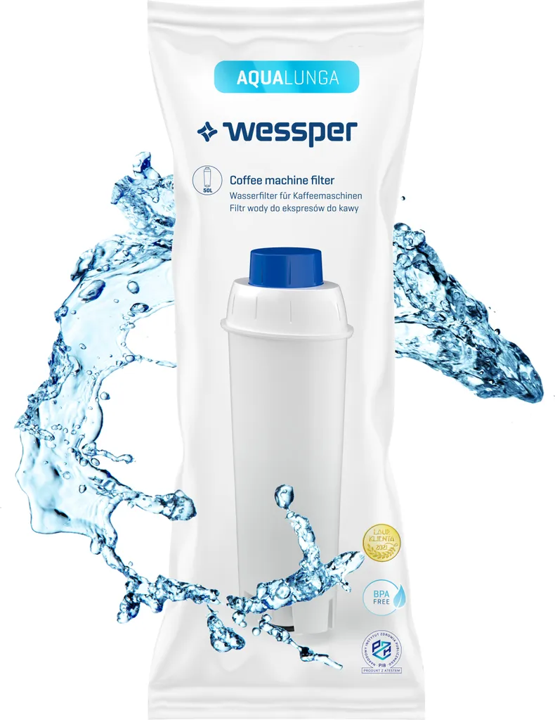 Wessper Reservewaterfilters Voor Koffiezetapparaat Compatibel Met DeLonghi DLSC002, SER3017 En 5513292811 - Inclusief Versies Van De ECAM, ESAM, ETAM Serie (6 Stuks) 2 Wessper Reservewaterfilters Voor Koffiezetapparaat Compatibel Met DeLonghi DLSC002, SER3017 En 5513292811 - Inclusief Versies Van De ECAM, ESAM, ETAM Serie (6 Stuks) – Bild 2