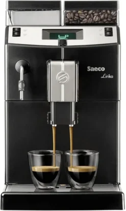 Saeco RI9840/01 Lirika Coffee Gastro Kaffeevollautomat Schwarz -KaffeeGlück Angebote 83313c87d86024c7c3579fc5f7773813
