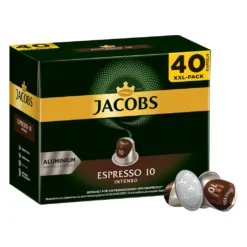 JACOBS Kapseln Espresso Intenso 5 X 40 Nespresso®* Kompatible Kaffeekapseln 12 JACOBS Kapseln Espresso Intenso 5 X 40 Nespresso®* Kompatible Kaffeekapseln -KaffeeGlück Angebote 8499d291f8b8702495416e9e69745b5e