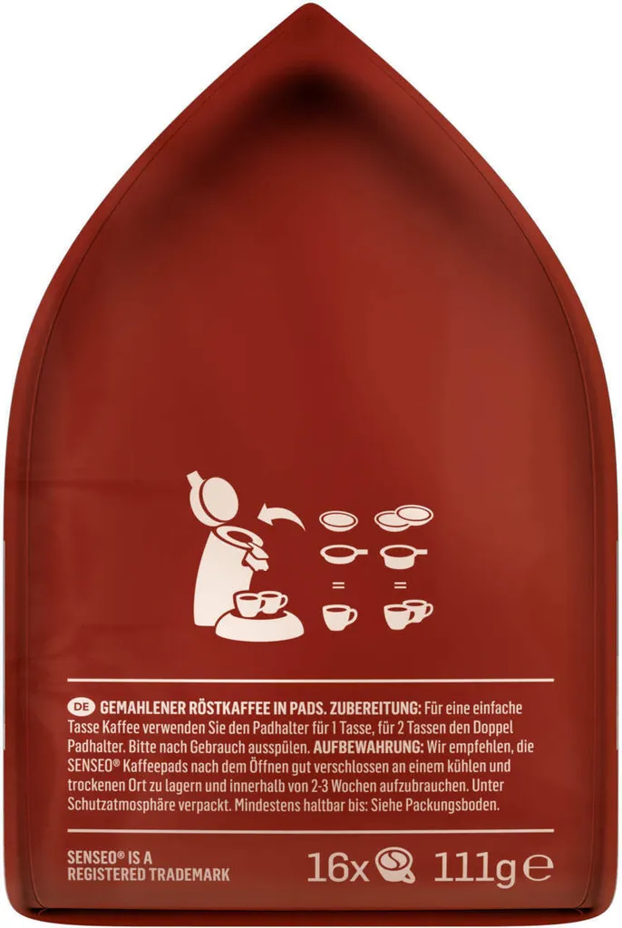 SENSEO Pads Italian Style Senseopads UTZ 80 Getränke Kaffeepads 6 SENSEO Pads Italian Style Senseopads UTZ 80 Getränke Kaffeepads – Bild 6