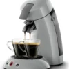 Philips Senseo Kaffeepadmaschine HD 6553/70 Original, Farbe Hellgrau
