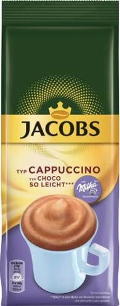 Jacobs Choco Cappuccino Kaffee So Leicht Nachfüllbeutel 400g 4 Jacobs Choco Cappuccino Kaffee So Leicht Nachfüllbeutel 400g – Bild 4