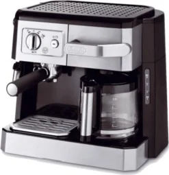 De'Longhi DeLonghi BCO421.S Kombi-Kaffeemaschine, Farbe: Schwarz -KaffeeGlück Angebote 874a1ebd37fceb2111f05b3e28146083