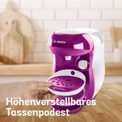 Bosch TASSIMO HAPPY Wild Purple +20 € Gutschein 1400 Watt 0,7 Liter Wassertank -KaffeeGlück Angebote 88b8e1fa0cdf7f61d82035e952f9c906
